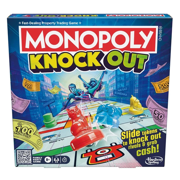 Hasbro Monopoly Knockout Kutu Oyunu F8995