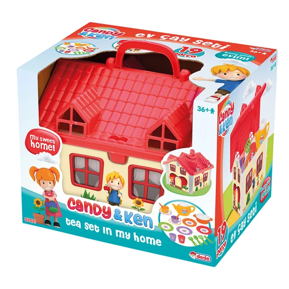 Dede Candy ve Ken Ev Çay Set 03021