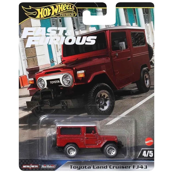 Hot Wheels Fast Furious Premium Arabalar HNW46 HRT96 Toyota Land Cruiser FJ43