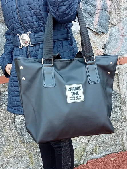 Monalisa Home Patlı Kadın Shopper Omuz Çantası ürün görseli