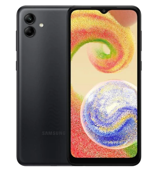 Samsung Galaxy A04 4 GB 64 GB Siyah (Samsung Türkiye Garantili)