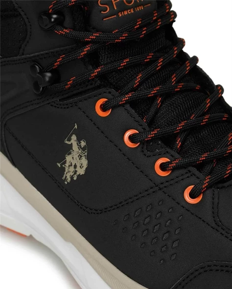 U.s. Polo Assn. Henry 4Pr Erkek Siyah-Kum (40-45) Waterproof Bot - 7