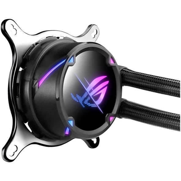 ASUS 240MM ROG STRIX LC II 240 AURA SYNIC RGB AM5-1700P SIVI SOĞUTUCULU İŞLEMCİ FANI - Resim 2