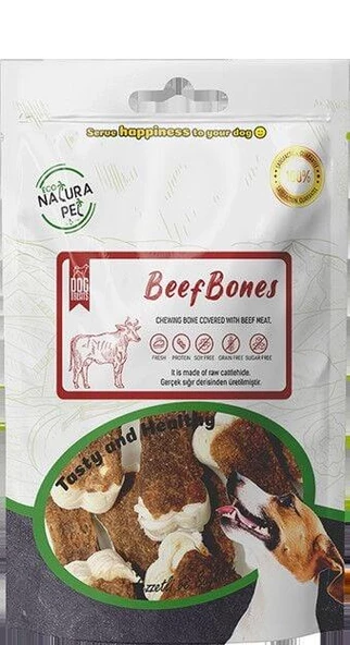 Eco Natura Biftek Kaplı Press Kemik Köpek Ödülü 105 Gr