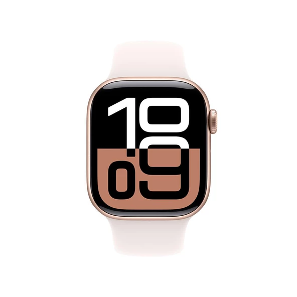 APPLE WATCH 10 42M R.GOLD-LT BAND SM - 2