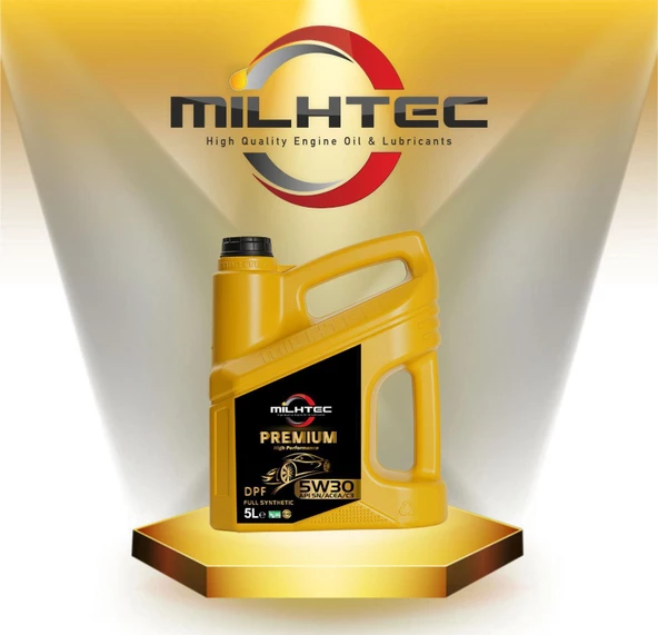 MİLHTEC 5W30 MOTOR YAĞI DPF (5 LT)