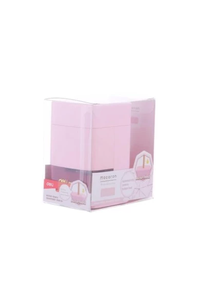 Deli Macaron Mercan Pembesi Masa Üstü Kalemtraş - R10604 - 4