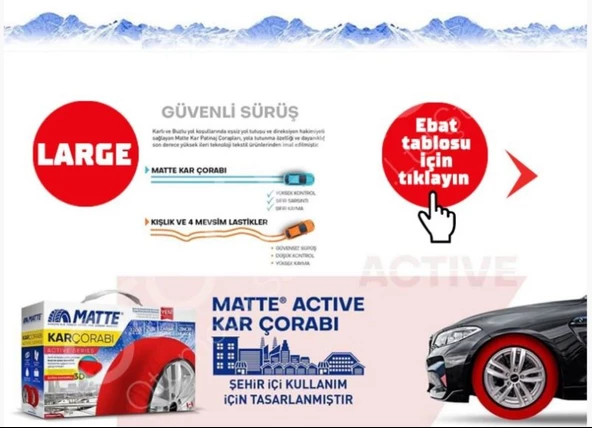 Kar Çorabı Small Boyut Matte - 3