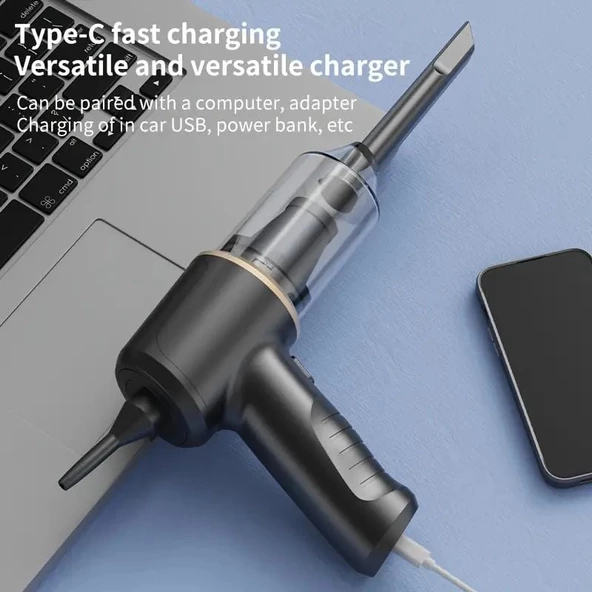Kablosuz El Tipi Oto Elektrikli Süpürge Dmb - 3