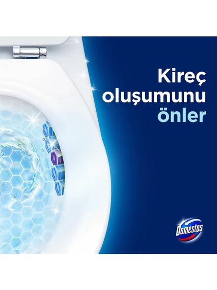 Domestos WC Blok 5'li Güç Tuvalet Bloğu Okyanus Ferahlığı Maksimum Hijyen 100 Gr x 3 Adet - 5