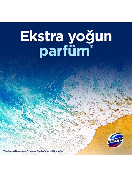 Domestos WC Blok 5'li Güç Tuvalet Bloğu Okyanus Ferahlığı Maksimum Hijyen 100 Gr x 3 Adet - 6