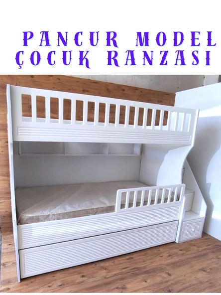 Pancur Model Çocuk Ranzası - 2