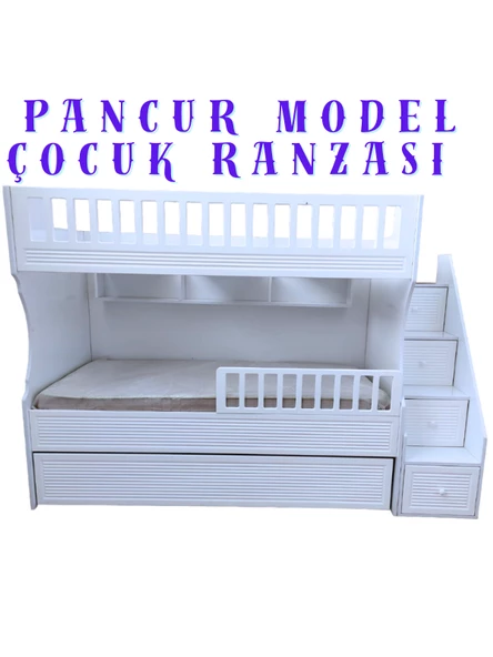 Pancur Model Çocuk Ranzası