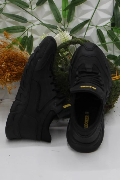 Bulldozer 250053 Siyah Nubuk Rahat Esnek Orijinal Ürün Erkek Bot - Resim 5