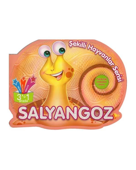 Şekilli Hayvanlar Serisi - Salyangoz Parıltı Yayınları ürün görseli