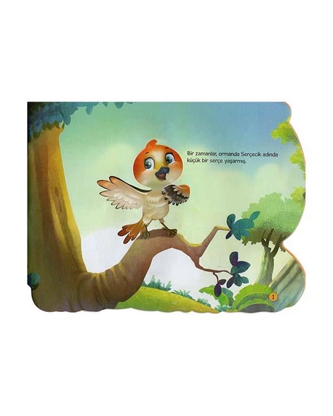 Şekilli Hayvanlar Serisi - Serçe Parıltı Yayınları - Resim 3