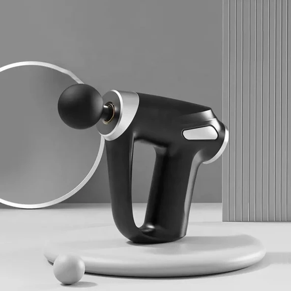 Mini Fuscial Massage Gun Masaj Tabancası Profesyonel Sporcu Kas Masajı Şarjlı - 4