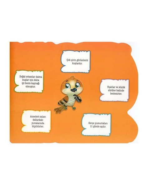 Şekilli Hayvanlar Serisi - Serçe Parıltı Yayınları - Resim 2