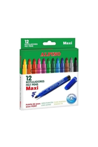 12 Li Maxı Ar-06 Jumbo Keçeli Kalem