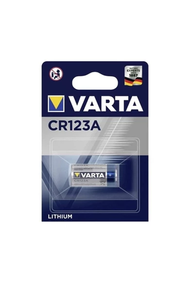 Varta Cr123a 3 Volt Lityum Pil (TEKLİ PAKET FİYATI) - 2