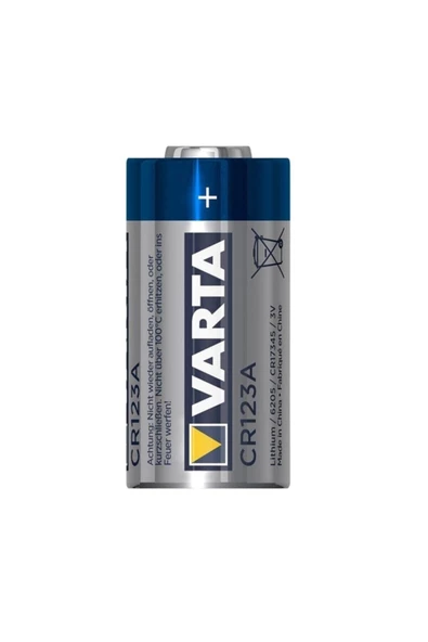 Varta Cr123a 3 Volt Lityum Pil (TEKLİ PAKET FİYATI) - 3