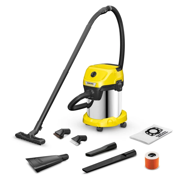 Karcher WD 3 S V-17/6/20 1000 W Islak Kuru Süpürge