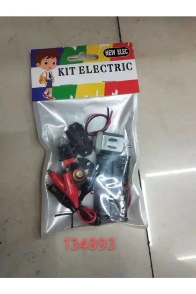 Powermaster Elektromer 134893 Öğrenci Deney Kiti (pil Yuvası+duy+ampul+anahtar+motor)