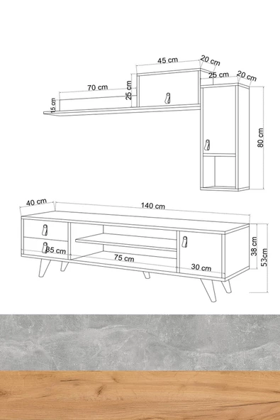 Mymob Betong Plus Eleva Tv Ünitesi - 3