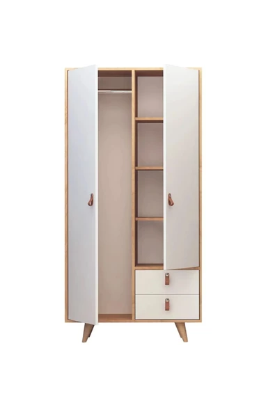 Mymob Lusso 2 Kapaklı Gardrop - 3