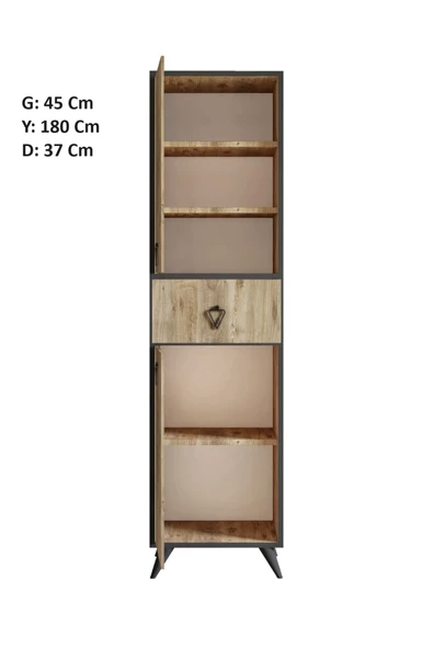 Mymob Neva Çok Amaçlı Dolap - Resim 3