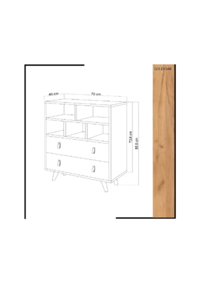 Mymob Lemy Şifonyer - 4