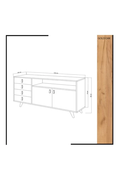 FUHO Side Konsol - 4