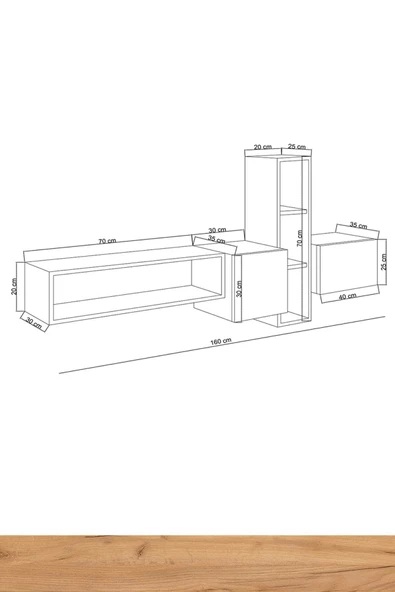 Mymob Kumkuat Tv Ünitesi - 3