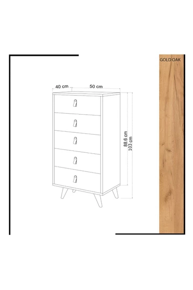 Mymob My Mob Frenzu Şifonyer - 4