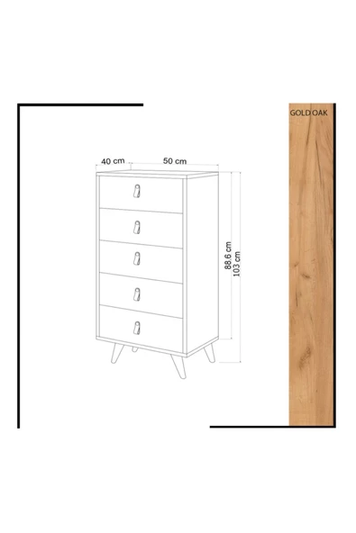 FUHO Ihlara Şifonyer - 4