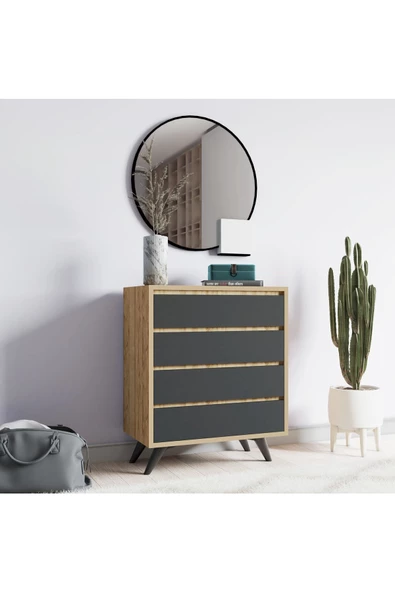 Mymob Suvera 4 Çekmeceli Şifonyer - 3
