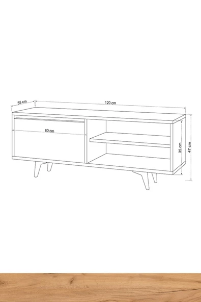 Mymob Maku Tv Sehpası - 3