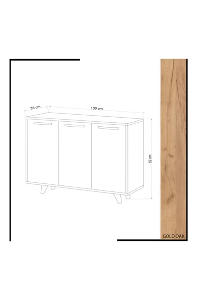 FUHO Piffa Çok Amaçlı Dolap - 4