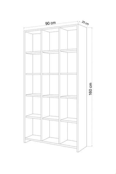 Mymob Pritone Geniş Kitaplık - 3