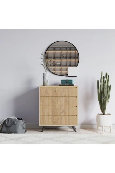 Mymob Suvera 4 Çekmeceli Şifonyer