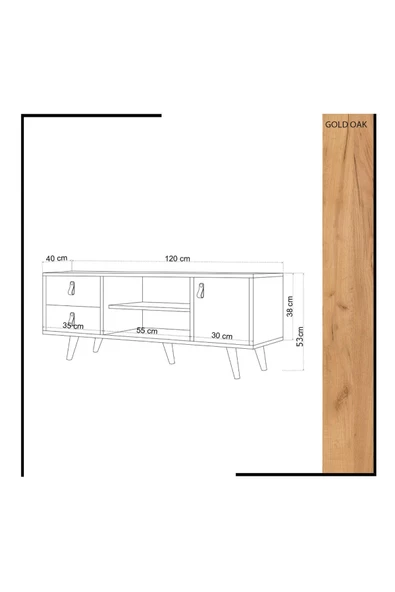 Mymob My Mob Lara Tv Sehpası - 2