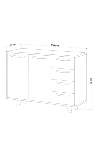 Mymob My Mob Waga Çok Amaçlı Dolap - Resim 4