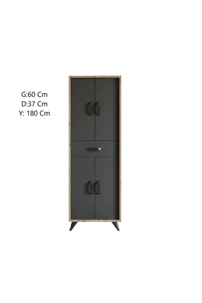 Mymob Eva Çok Amaçlı Dolap - Resim 3