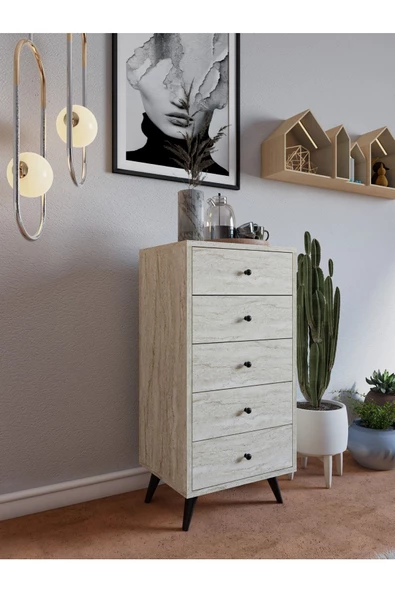 Mymob Frenzu 5 Çekmeceli Şifonyer - 2