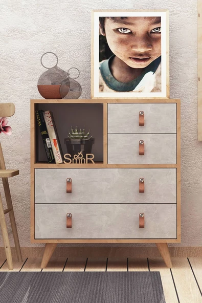 Mymob Kahverengi Bej Betong Plus Witlof Komodin - 2