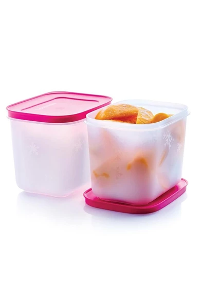 Tupperware Alaska Buzdolabı Saklama Kabı Dik ( 2 X 1.1 Lt )