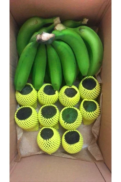 10 Adet Avokado, 1kg Muz Dalından Doğal - 3
