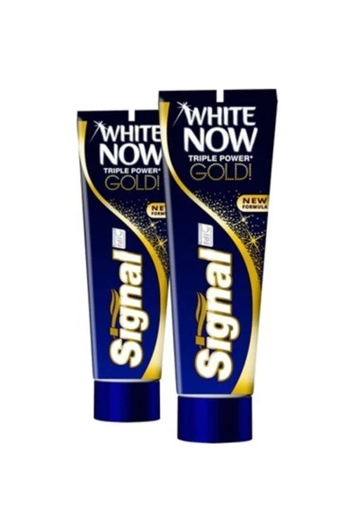 Sıgnal Whıte Now Gold 2*75 Ml