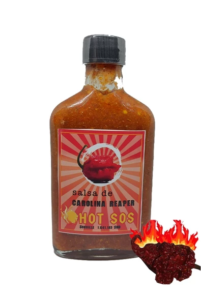 200 ML FERMENTE Carolina Reaper Biberi SOSU Bire Bir Orginal Ürün 168.7000 SCOVİLE