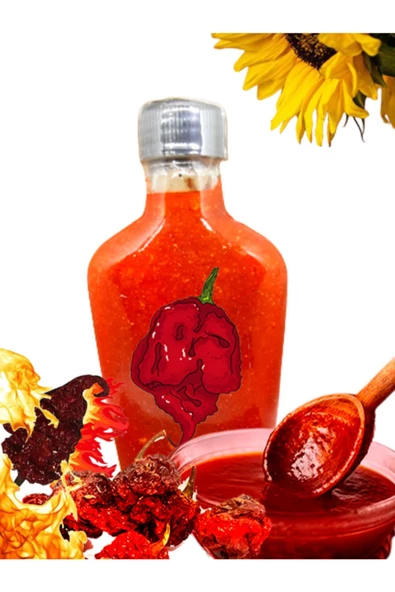 200 Ml Fermente Carolina Reaper Biberi Sosu Bire Bir Orginal Ürün 168.7000 Scovile